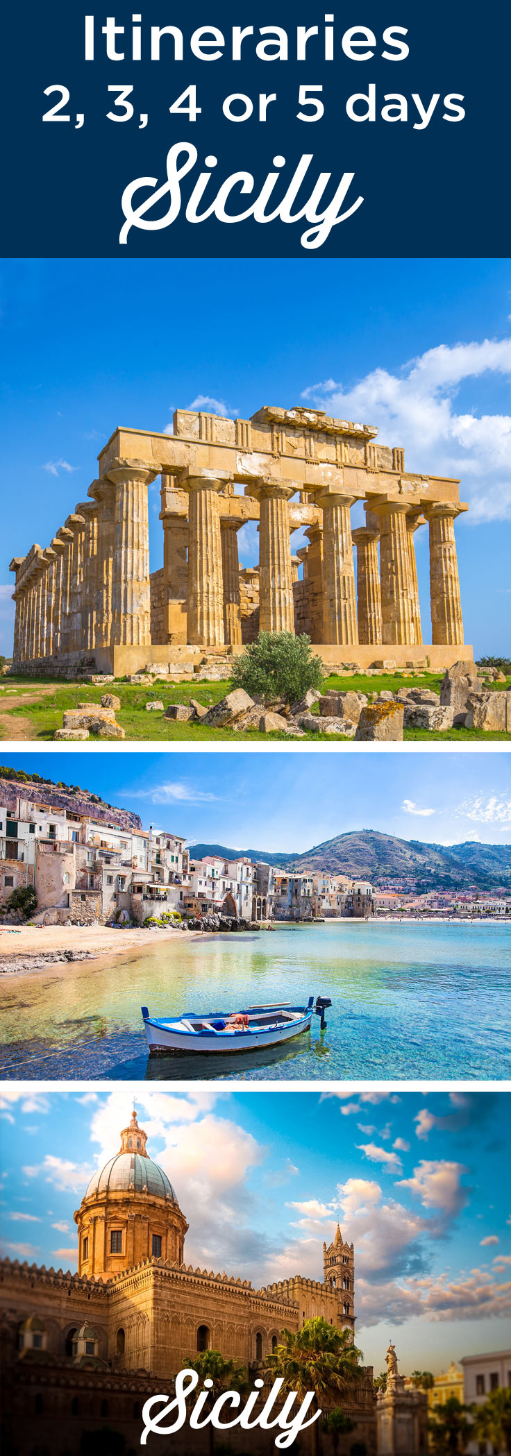 Itinerary Sicily 2 3 4 5 days