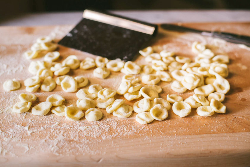 Les Orecchiette, pâtes typiques de Bari