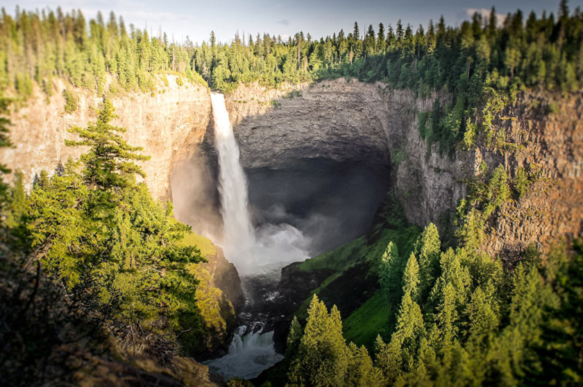 Parc Wells Gray chutes de Helmcken