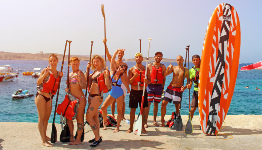 Stand up paddle tour Gozo