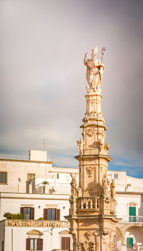 Sant'Oronzo Column in Ostuni