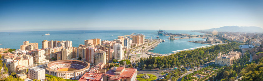 Málaga, na Andaluzia