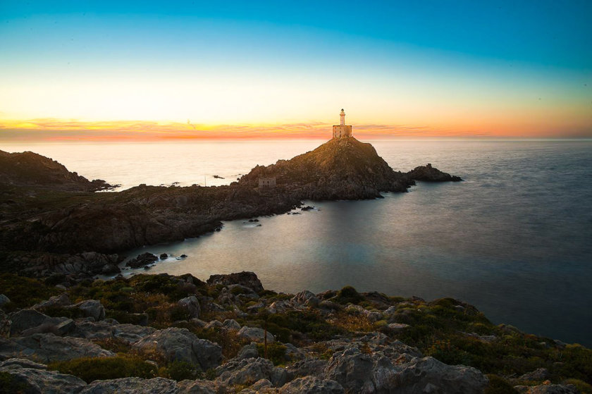 O farol de Punta scorno - Asinara