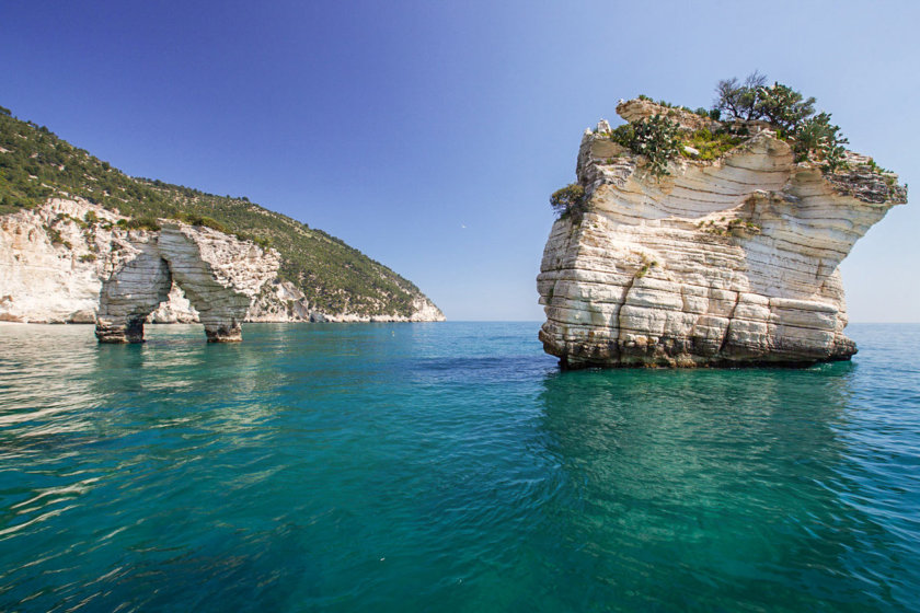 Boat trip in Gargano Park