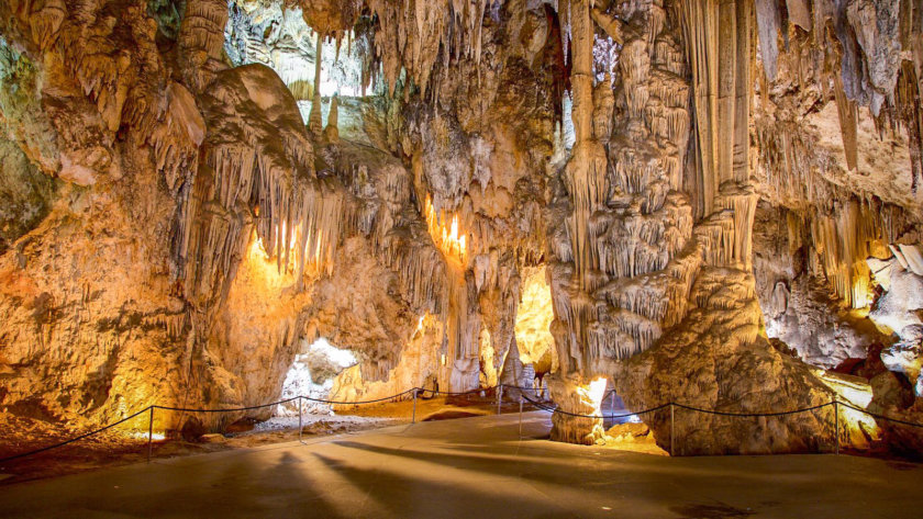 Cuevas de Nerja, en Andalucía