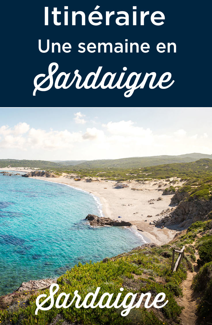 Itinéraire Sardaigne Nord et Sud