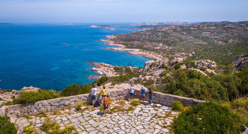 Panoramastraße von La Maddalena