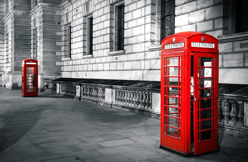 visiter londres telephone rouge