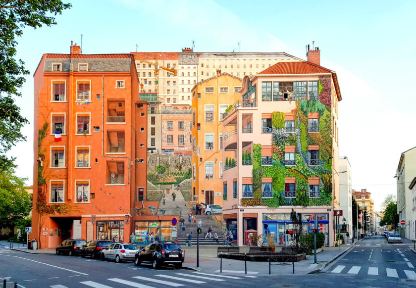 fresque des canuts lyon