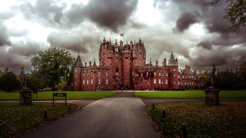 glamis castle château hanté