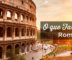 O que fazer em Roma