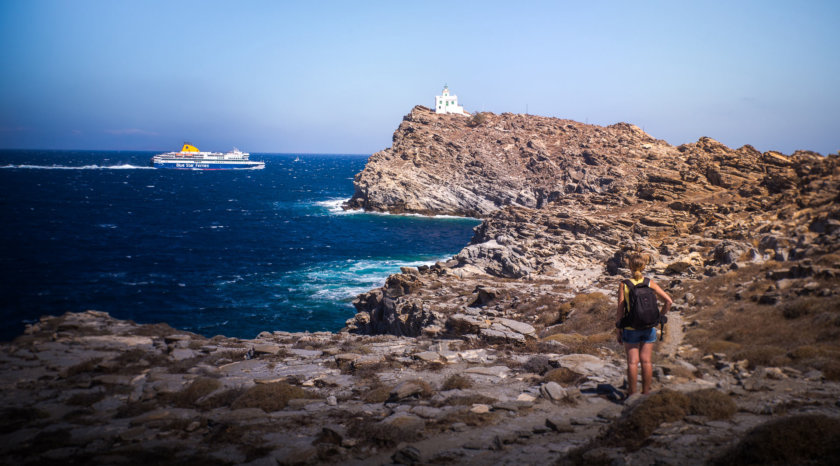 Paros park korakas lighthouse