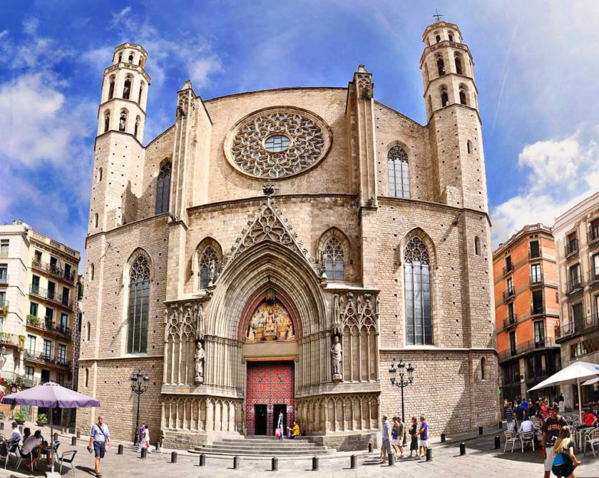 Basilica of Santa Maria del Mar Barcelona