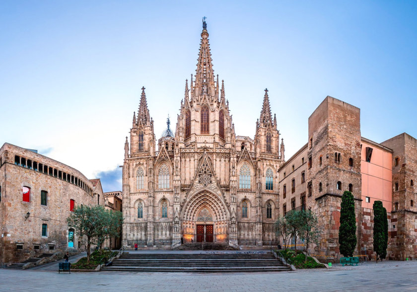 Barcelona's Cathedral of the Holy Cross
