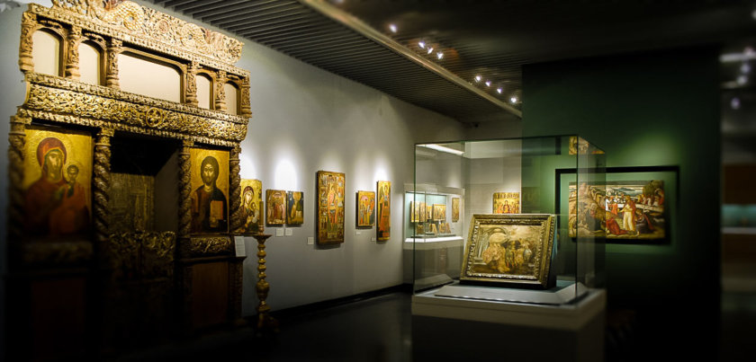 O museu de Benaki Atenas