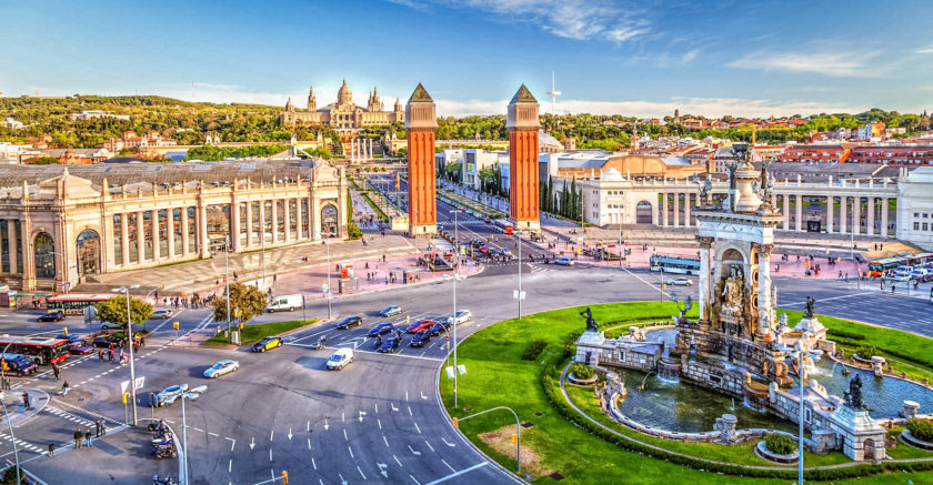 Spain Square Barcelona