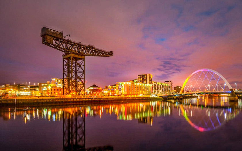 Finnieston district Glasgow nightlife