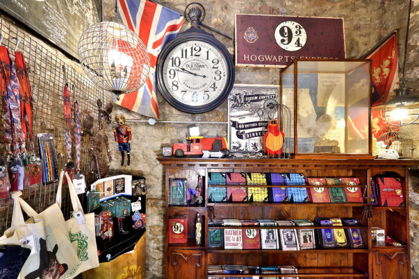 La tienda de Harry Potter - Visita Edimburgo con tu familia