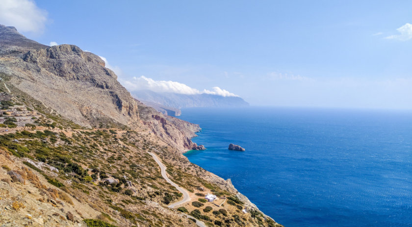 Caminhar em Amorgos