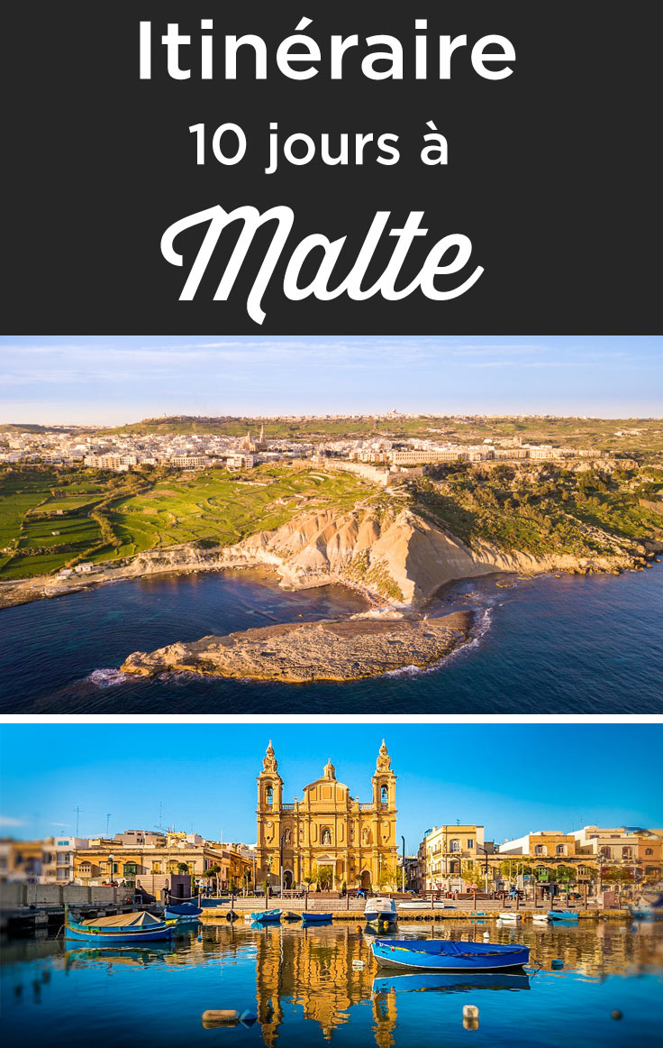 Itinéraire 10 jours à Malte