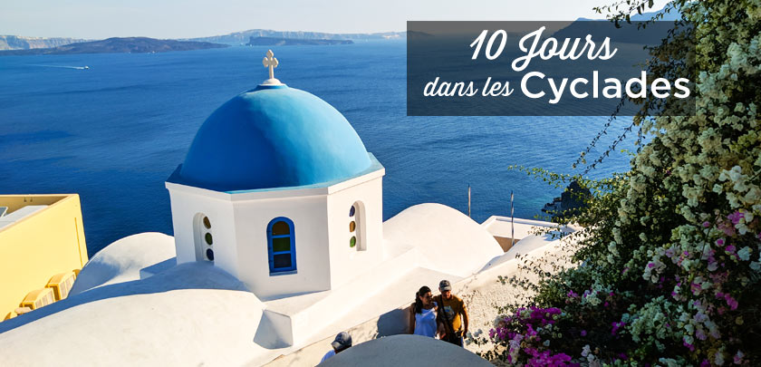 organiser un voyage dans les cyclades