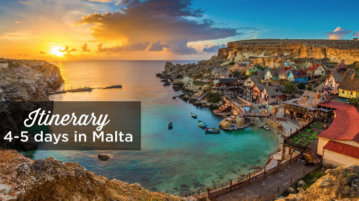 Malta 4-5 days Itinerary