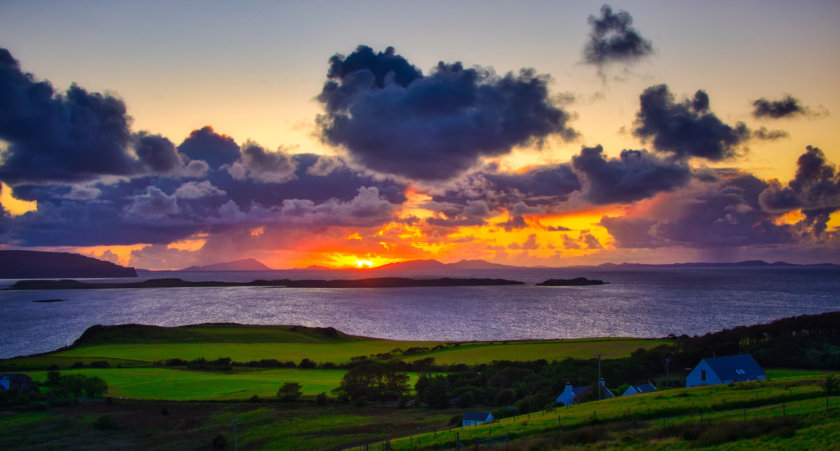 Staffin bay