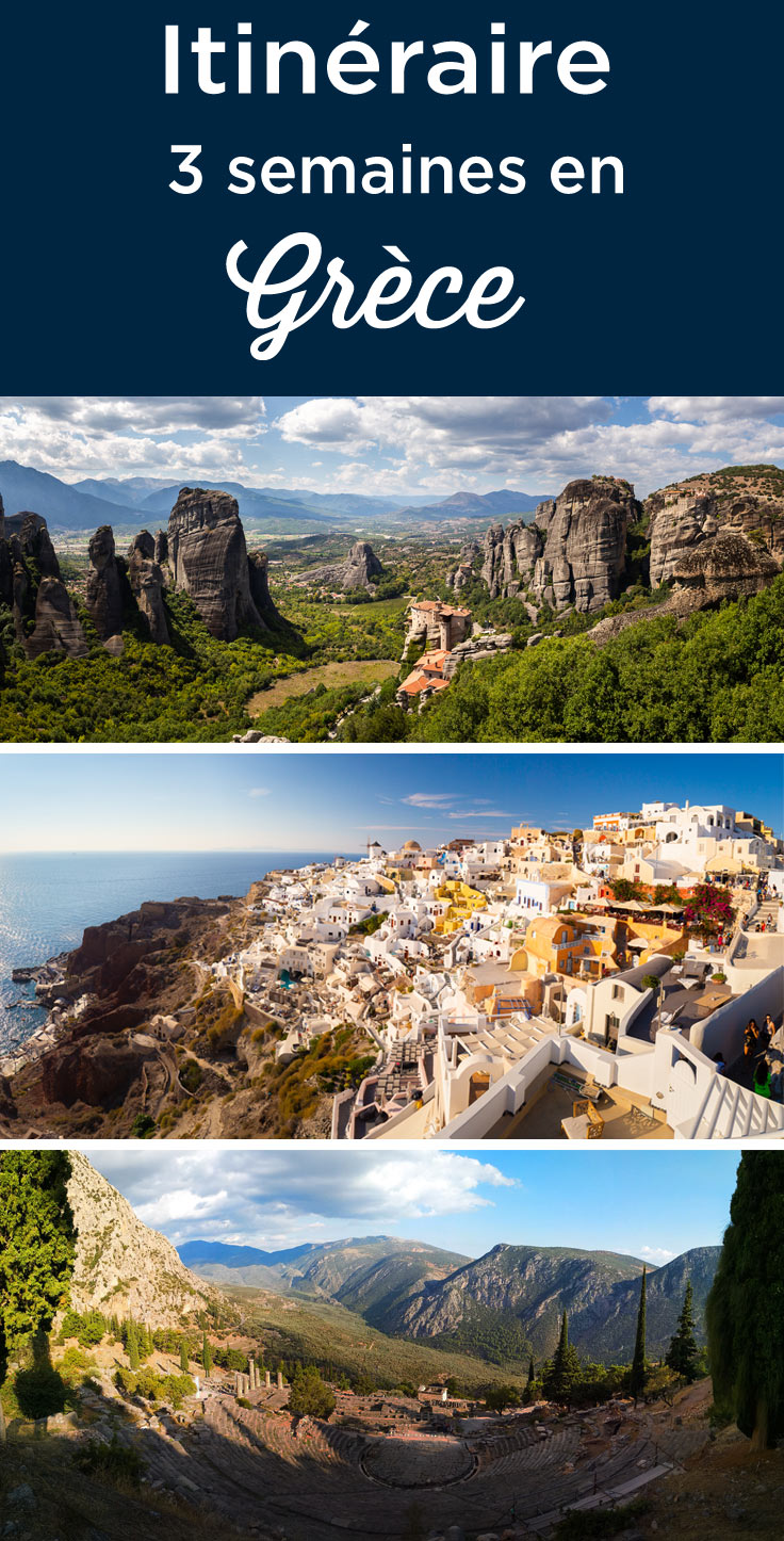Itinéraire 3 semaines en Grèce