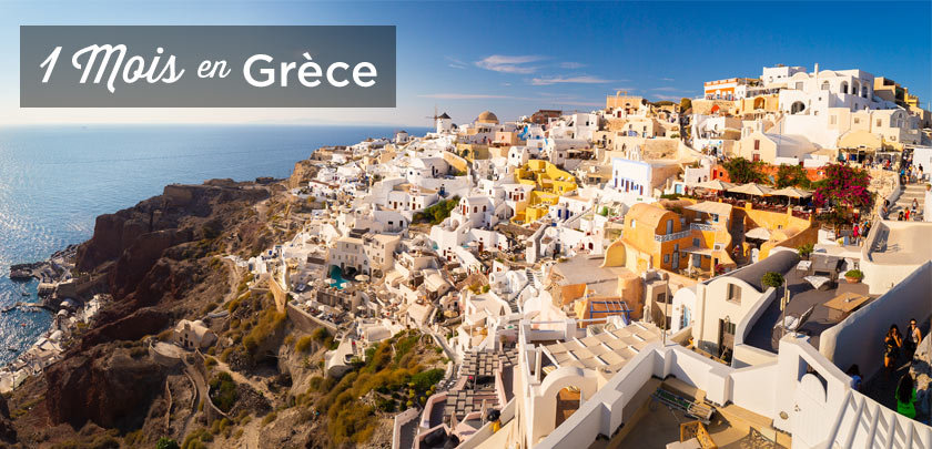 1 mois en Grèce