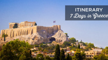 Greece itinerary 7 days