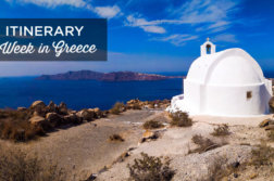 one week in Greece