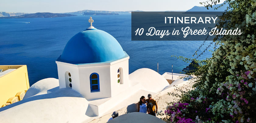 10 days Greek islands