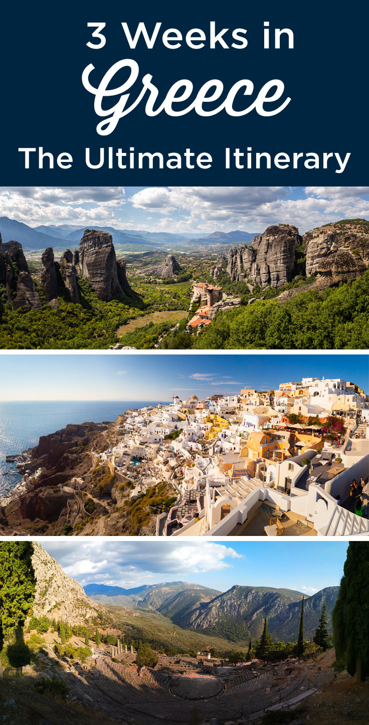 3-week Greece itinerary