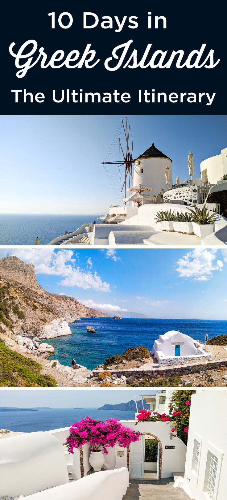 Cyclades itinerary