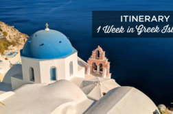 Greek island itinerary