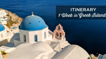 Greek island itinerary