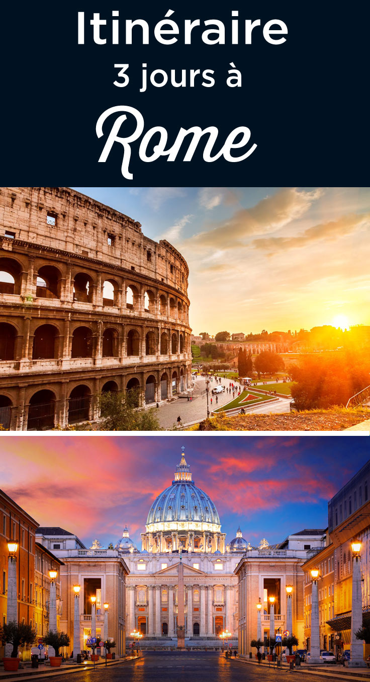 3 jours à Rome