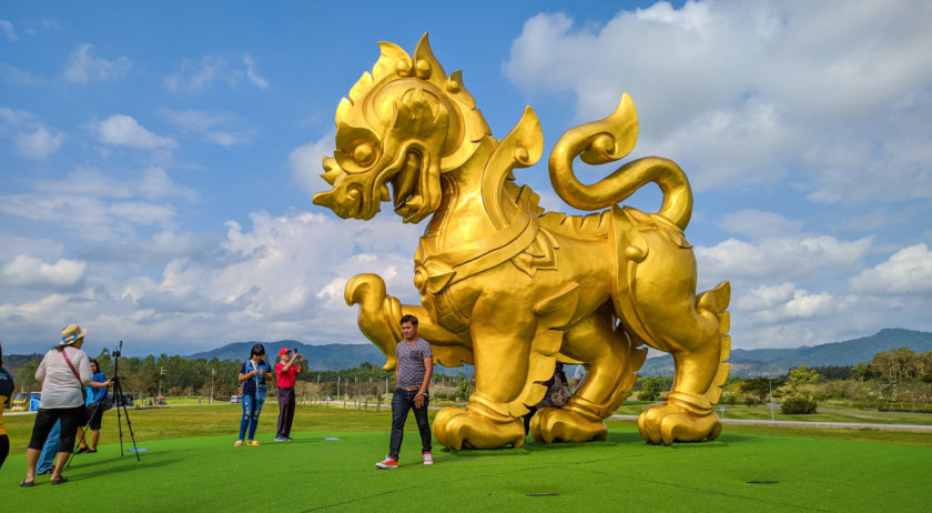 Singha Park Golden Lion Chiang Rai