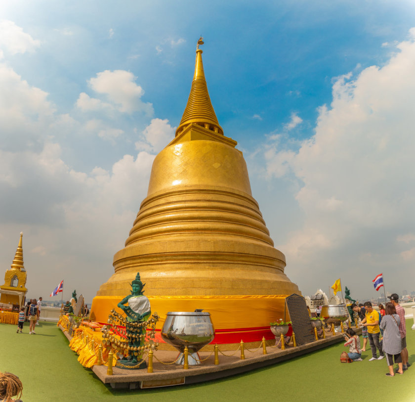 Wat Saket Goldene Berg