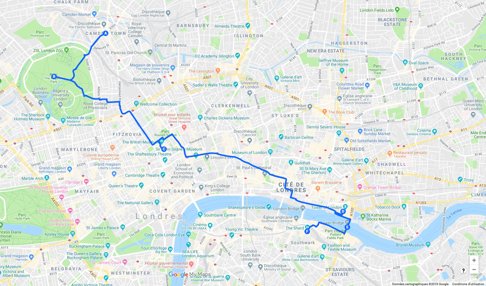 Plan Londres Monuments à Imprimer Visiter Londres en 3 jours: Itinéraire Parfait (1ère visite)