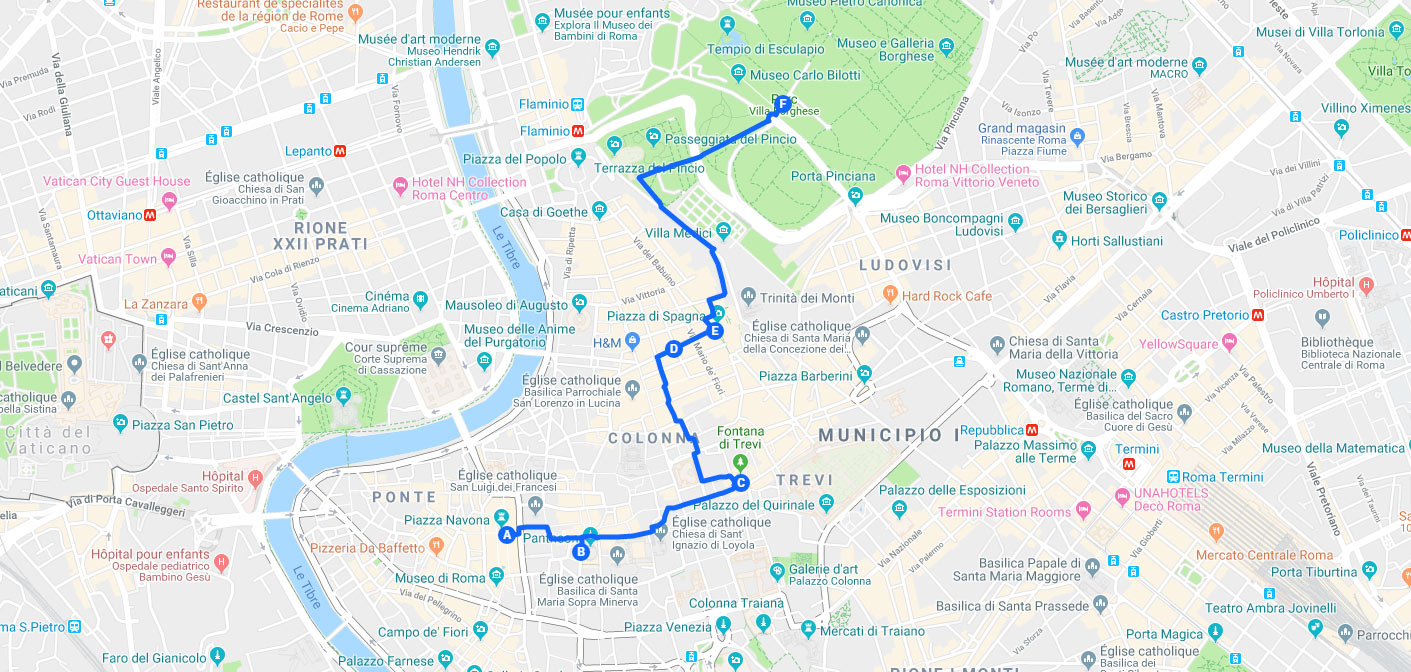 Plan Route Rome Visiter Rome en 3 jours | Que Faire + Où Dormir | Le Guide Ultime 2020