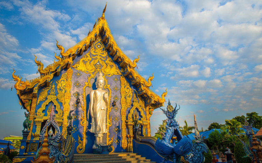 blue temple Chiang Rai