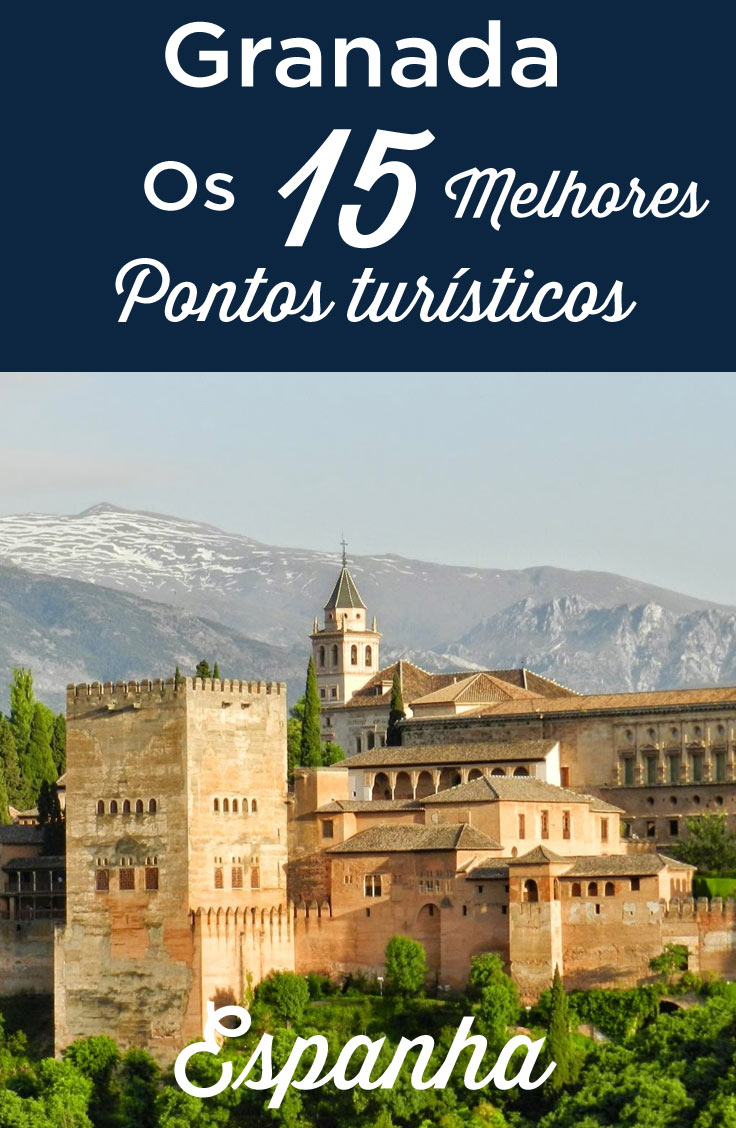 Granada pontos turísticos