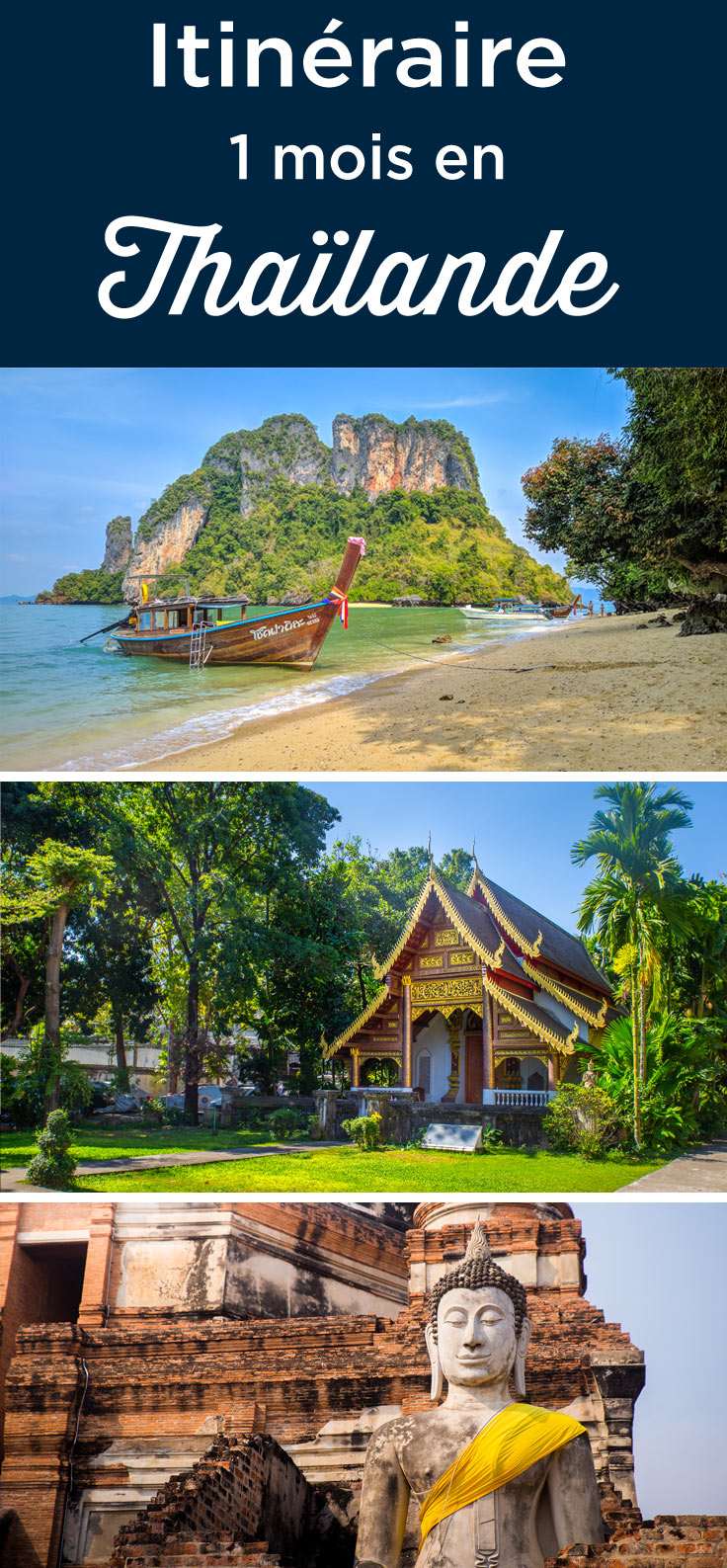 road trip 1 mois thailande