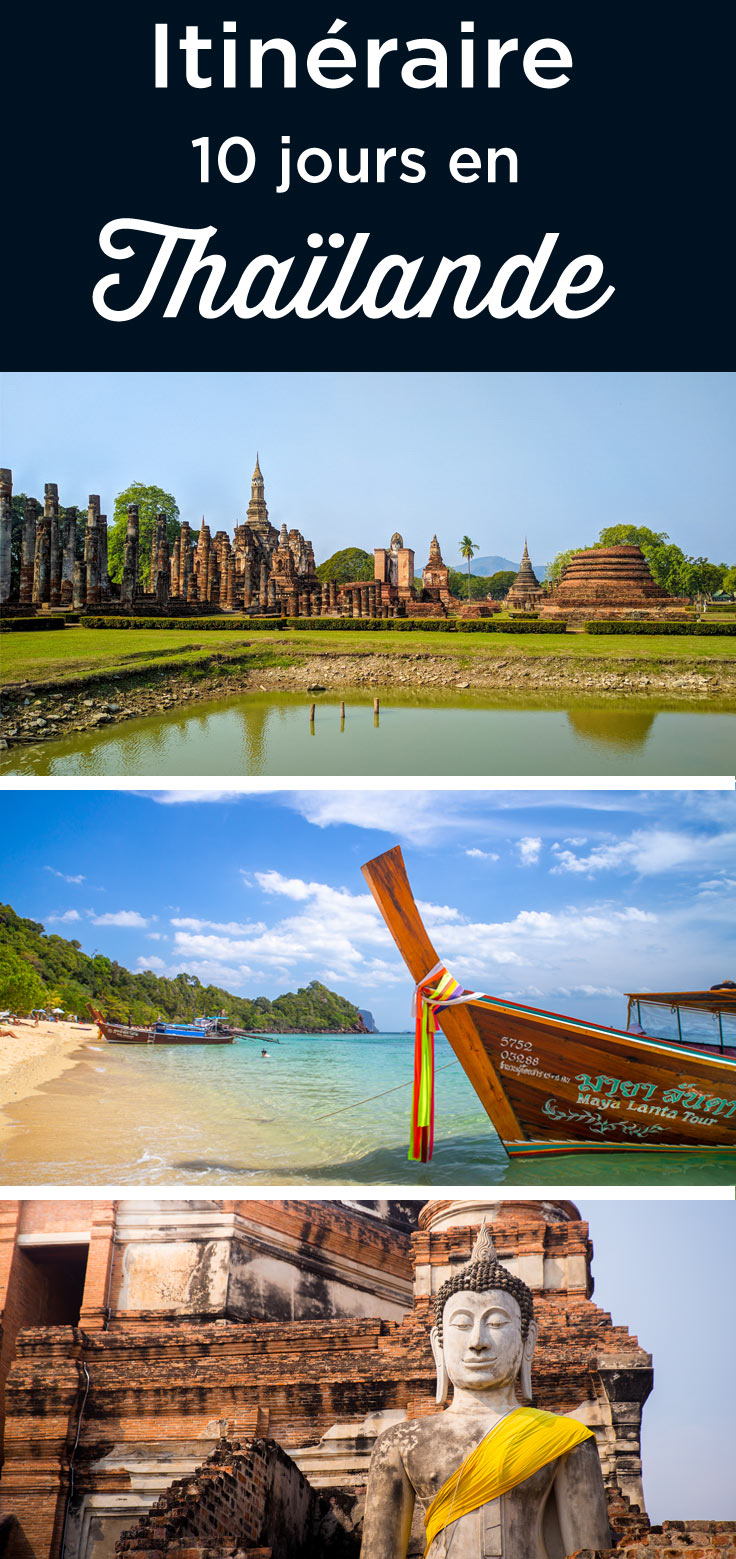 itineraire 10 jours en Thailande