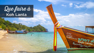 que faire a Koh Lanta