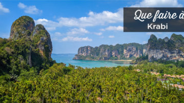 que faire a Krabi