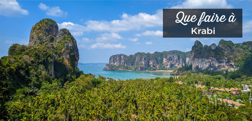 que faire a Krabi