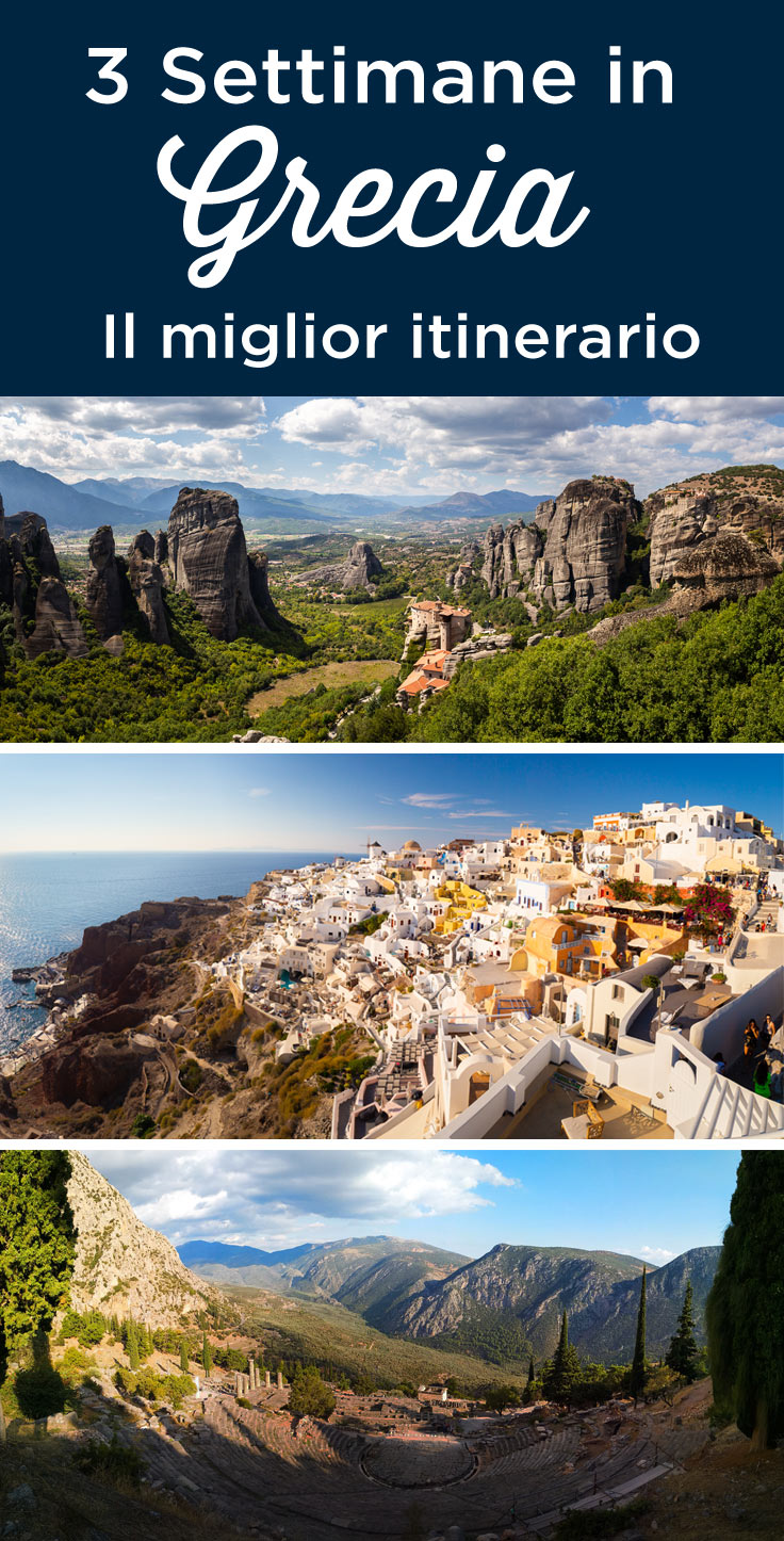 itinerario 3 settimane in Grecia