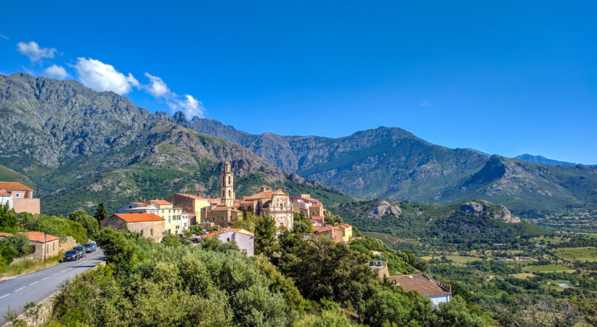 Montemaggiore villaggio balagne corsica